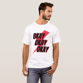 Oké, oké t-shirt (Voorkant volledig)