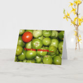 Oké om uniek te zijn voor het hele Occasion Wenska Kaart (Gele Bloem)