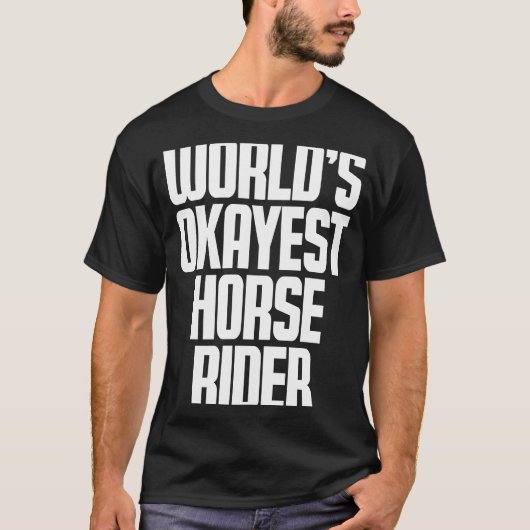 Oké Paardrijder T-shirt (Voorkant)