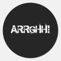 OKÉ! Pirate schreeuw / schreeuw. Black