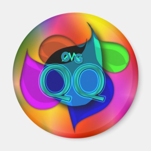Oke! qq! magneet (Voorkant)