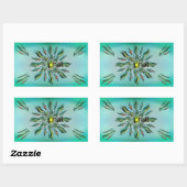 Oke! Rechthoekige Sticker (Vel)