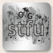 Oke, stfu. bier onderzetter (Voorkant)