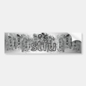 Oke, stfu. bumpersticker (Voorkant)