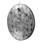 Oke, stfu. dartbord (Voorkant Rechts)