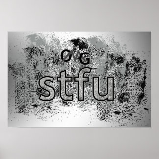Oke, stfu. poster