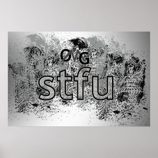Oke, stfu. poster (Voorkant)