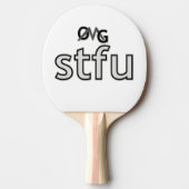 Oke, stfu. tafeltennisbatje (Voorkant)