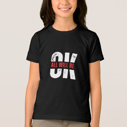 Oké. Tri-Blend Shirt (Voorkant)