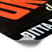 OKEBON CAFFE Instant Italy Coffee Beverage Ad Poster (Hoek)