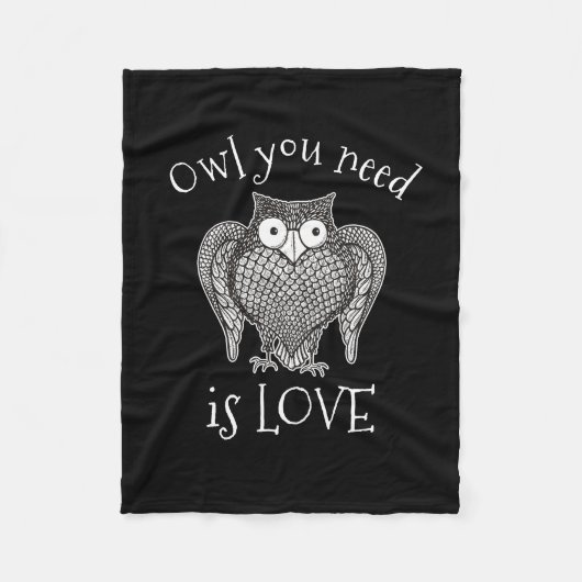 Okee je fleece deken (Voorkant)