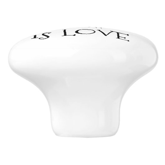 Okee je keramische knop (Zijkant)