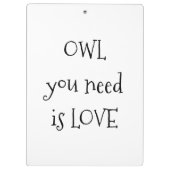 Okee je klembord (Achterkant)