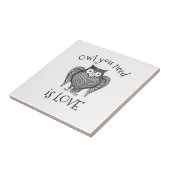 Okee je tegeltje (Zijkant)