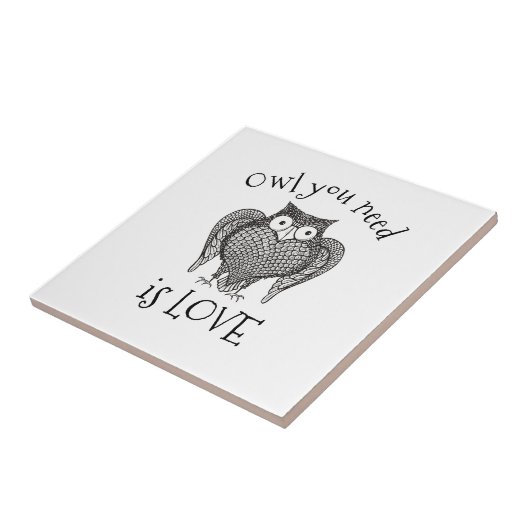 Okee je tegeltje (Zijkant)