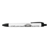 Okee je zwarte inkt pen (Bovenkant)