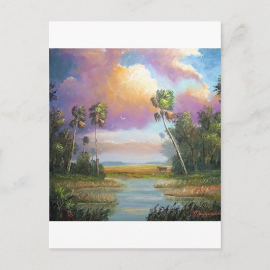 Okeechobee Florida Briefkaart (Voorkant)