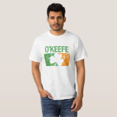 O'Keefe Surname Clover T-shirt (Voorkant volledig)