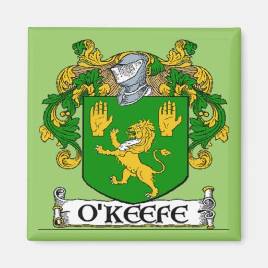 O'Keefe Wapenmagneet Magneet (Voorkant)
