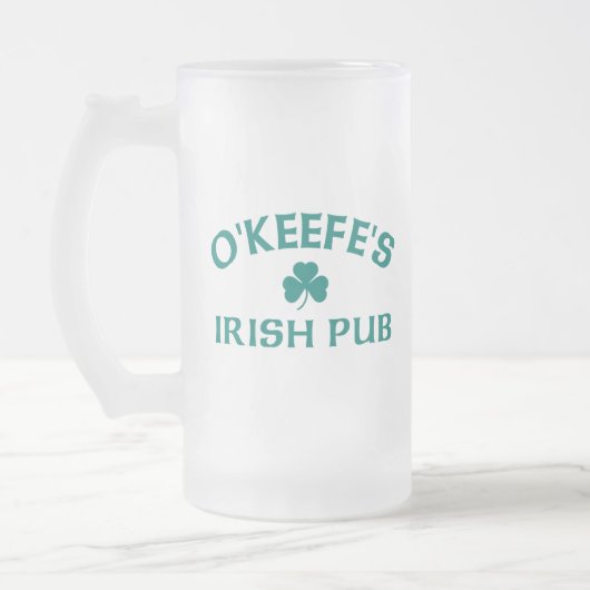 O'Keefe's Ierse Pub Matglas Bierpul (Links)