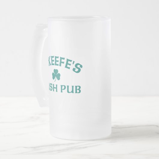 O'Keefe's Irish Pub Matglas Bierpul (Voorkant links)