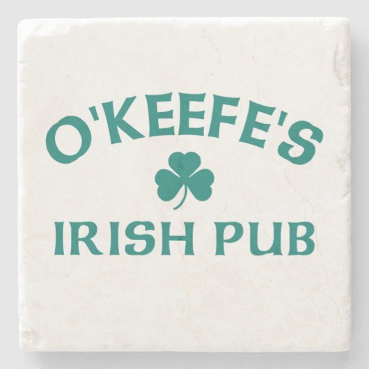 O'Keefe's Irish Pub Stenen Onderzetter (Voorkant)