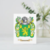 O'Keeffe Wapen (Familie Crest) Briefkaart (Staand voorkant)