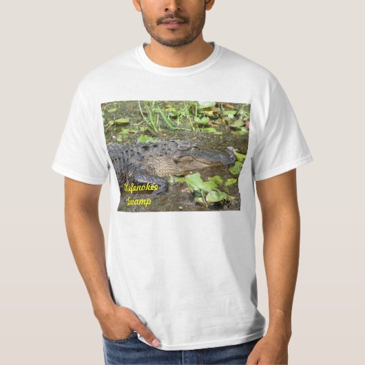 Okefenokee Swamp Alligator T-shirt Shirt Waycross (Voorkant)