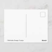 Okefenokee Swamp, Georgia Briefkaart (Achterkant)