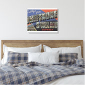 Okefenokee Swamp, Georgia - grote brievenbussen Canvas Afdruk (Insitu (Slaapkamer))