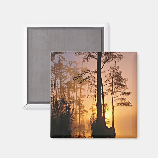 Okefenokee Swamp Magneet (Voorkant / Achterkant)