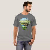 Okefenokee Wilderness pijlpunt T-shirt (Voorkant volledig)