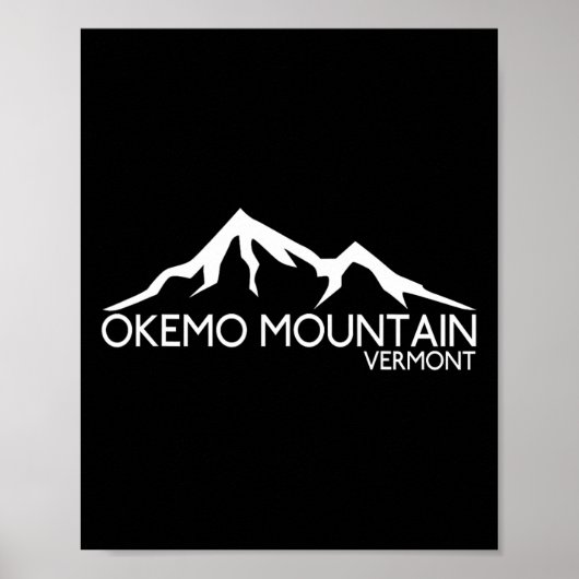 Okemo Mountain Skiing Vermont Poster (Voorkant)