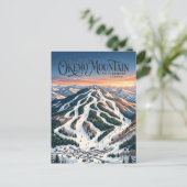 Okemo Mountain Vermont Briefkaart (Staand voorkant)
