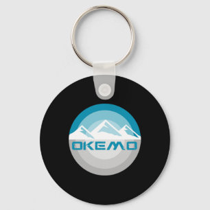 Okemo Mountain Vermont Retro  Snowboard Ski Sleutelhanger