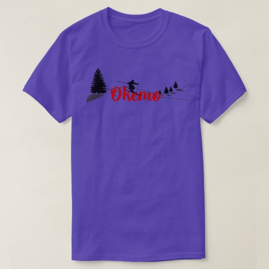 Okemo Ski Long T-shirt (Design voorkant)