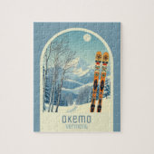 Okemo Vermont ski vacation game Legpuzzel (Verticaal)