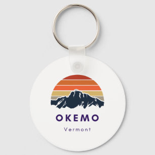Okemo Vermont Skien Snowboarden Geschenken Voor Wa Sleutelhanger