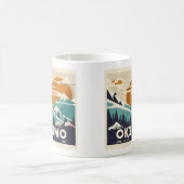 Okemo Winter Getaway Mok - Retro Ski Charm (Center)