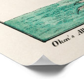 Oken's Allgemeine Naturaard Poster (Hoek)