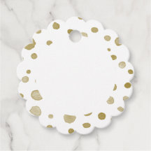 Oker Confetti Waterverf Stippen Favoriet Tags