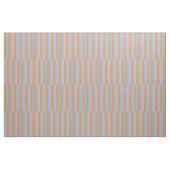 Oker, Roze & Blauwe Strepen Stof (Fat Quarter)