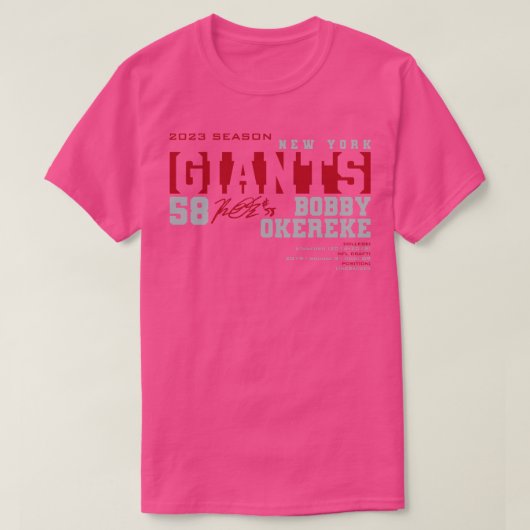 Okereke Giants 2023 T-shirt (Design voorkant)