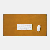 Okergeel, Een Gel Print Abstract Bureaumat (Keyboard & Muis)