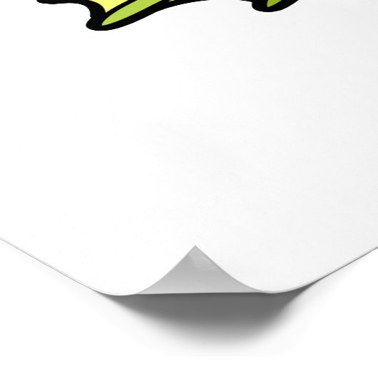 Okey Croak-ey Funny Animal Frog Pun Poster (Hoek)