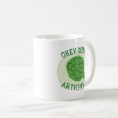 Okey Dokey Artichokey Koffiemok (Voorkant rechts)