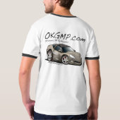 OKGMP Silver Car T-shirt (Achterkant volledig)