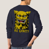 Oki Dokey Shisa Long Meve T-shirt (Achterkant)