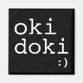 Oki Doki Magnet (Voorkant)