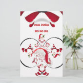 Oki Dokie Kerstman! Briefpapier (Staand voorkant)
